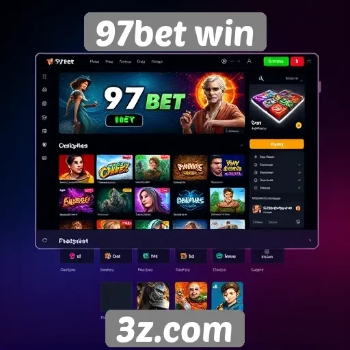 Interface amigável do 97bet win melhora experiência do usuário